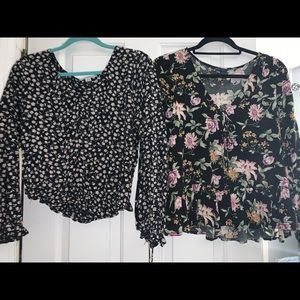 NWOT American Eagle blouse bundle